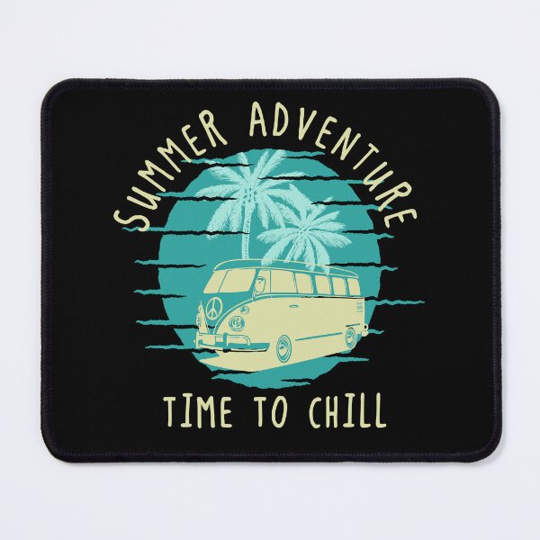 Item preview, Summer Adventure Time To Chill Retro Van Design designed and sold by EichStore.