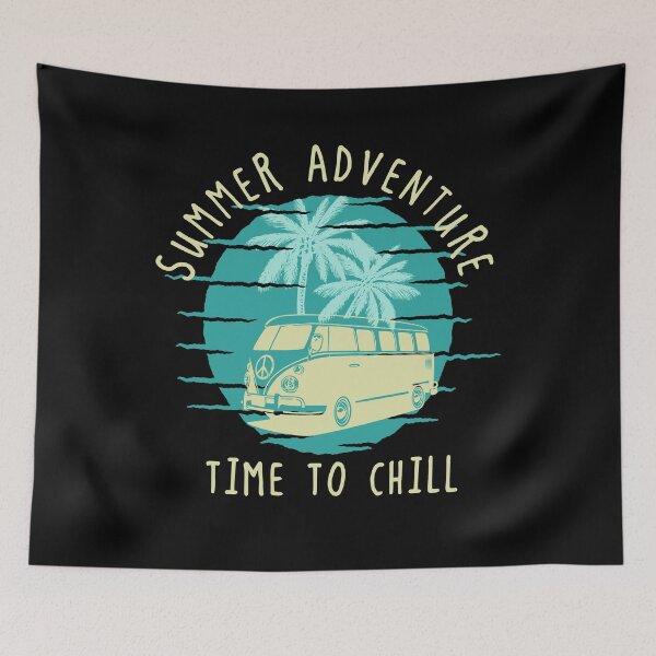 Item preview, Summer Adventure Time To Chill Retro Van Design designed and sold by EichStore.