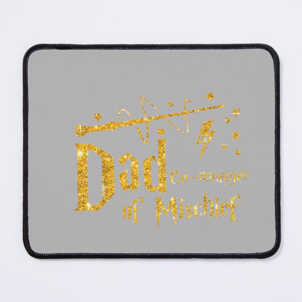 Item preview, Dad Co- Manager of Mischief Father's Day Funny Men Magical designed and sold by GreggRoss.