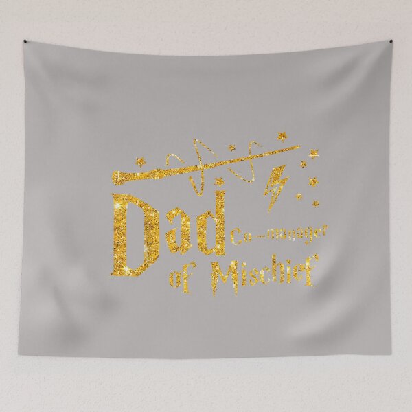 Item preview, Dad Co- Manager of Mischief Father's Day Funny Men Magical designed and sold by GreggRoss.