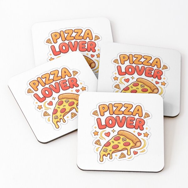 Item preview, Pizza Lover Funny Food Sticker designed and sold by Alexrtr.
