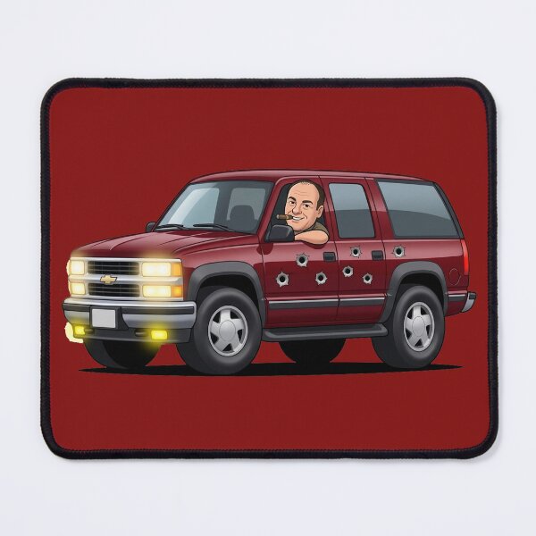 Item preview, The Sopranos Family Cuties - Tony’s Suburban – "Under Fire" Edition designed and sold by CleverCulture.