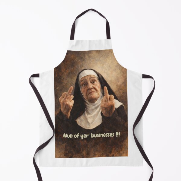 Item preview, Nun of Your Businesses designed and sold by Halifaxartguy.