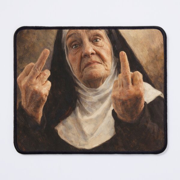 Item preview, Nun of Your Businesses designed and sold by Halifaxartguy.