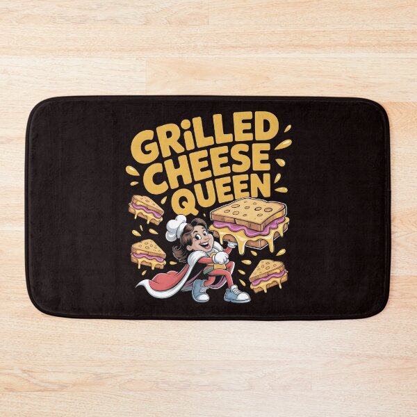 Item preview, Grilled Cheese Queen Cheese Lover Tee for Foodies designed and sold by Redgiant87x.