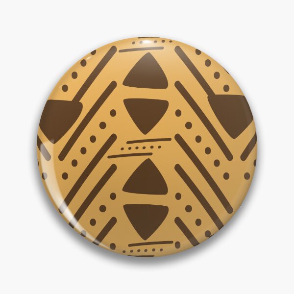Item preview, Traditional Bogolan Pattern from Mali - Chic Ethnic Art designed and sold by Wolagno.