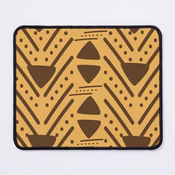 Item preview, Traditional Bogolan Pattern from Mali - Chic Ethnic Art designed and sold by Wolagno.