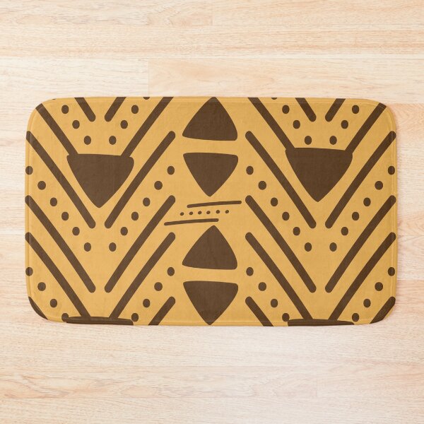 Item preview, Traditional Bogolan Pattern from Mali - Chic Ethnic Art designed and sold by Wolagno.
