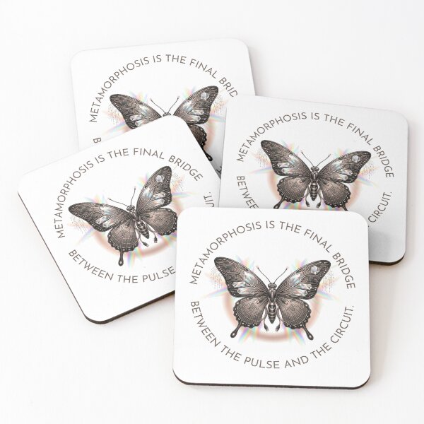 Item preview, Cybernetic Butterfly Metamorphosis Circuit Design designed and sold by CalmFrameArt.