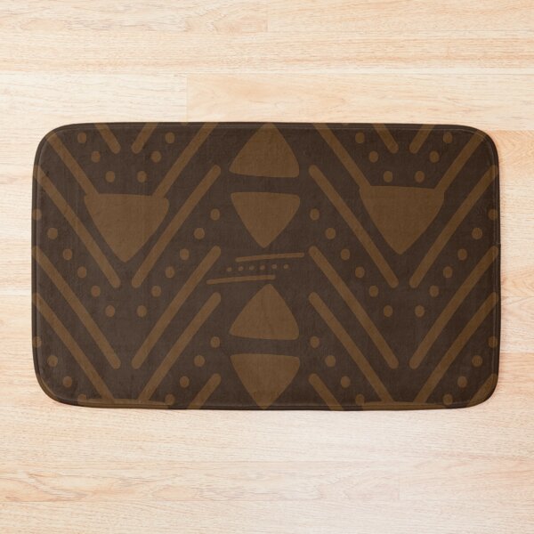 Item preview, Traditional Bogolan Pattern from Mali - Chic Ethnic Art designed and sold by Wolagno.