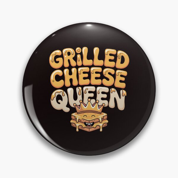 Item preview, Grilled Cheese Queen Cute Sandwich Lover Graphic designed and sold by Redgiant87x.