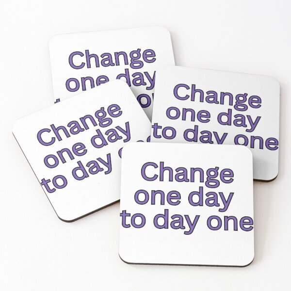 Item preview, Change One Day to Day One – Motivational Quote designed and sold by HustlersShop77.