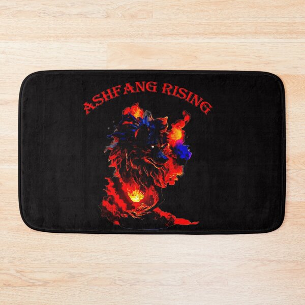 Item preview, Ashfang Rising Fiery Wolf Artwork designed and sold by LayercraftArt.
