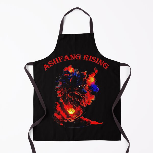 Item preview, Ashfang Rising Fiery Wolf Artwork designed and sold by LayercraftArt.