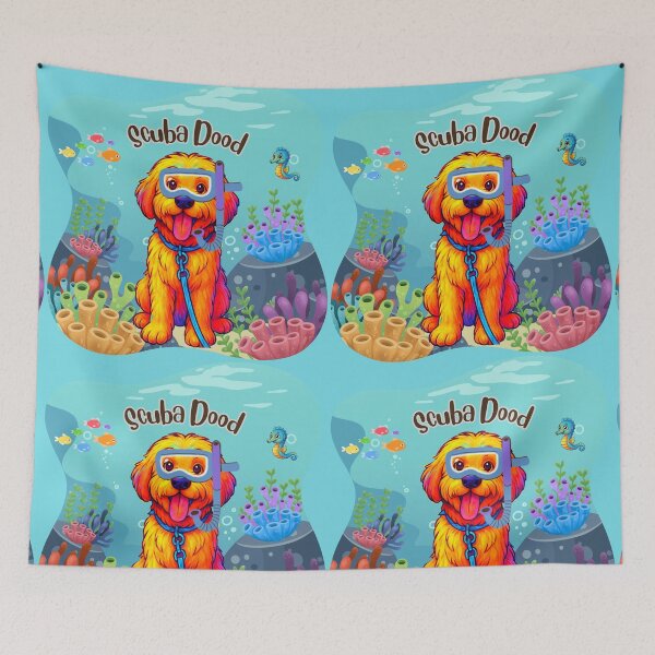 Item preview, Scuba Doodle Dooley designed and sold by Doodles Down South.