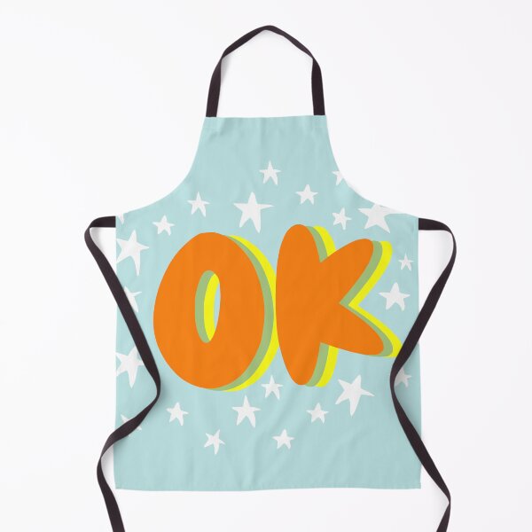 Item preview, Retro Groovy Stars OK Lettering designed and sold by nineFlorals.