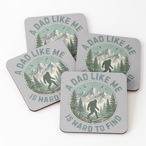 Item preview, Dad Like Me Hard to Find Bigfoot Fathers Day Sasquatch Papa designed and sold by GreggRoss.