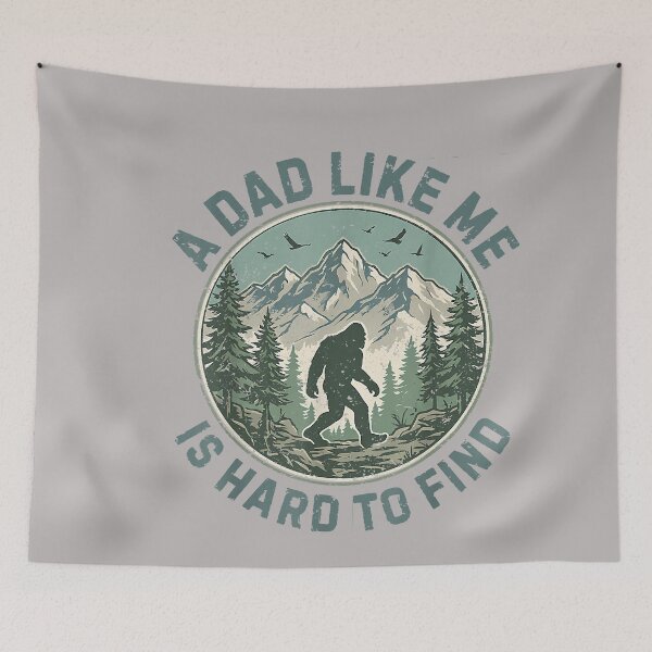 Item preview, Dad Like Me Hard to Find Bigfoot Fathers Day Sasquatch Papa designed and sold by GreggRoss.