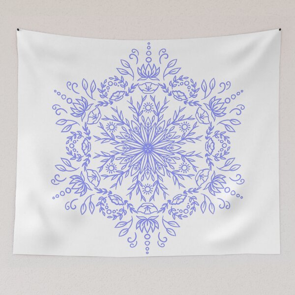 Item preview, Spring Blossom Mandala - Lilac designed and sold by halconiandesign.