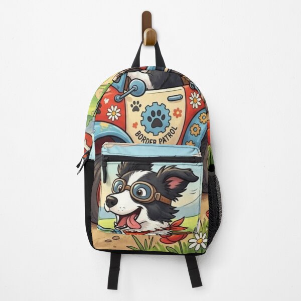 Item preview, Border Collie dog in the car designed and sold by ArtStyleTetka.