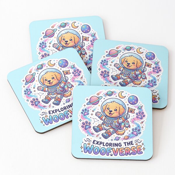 Item preview, Space Dog Exploring The Woofverse Meme designed and sold by pradeepvisuals.