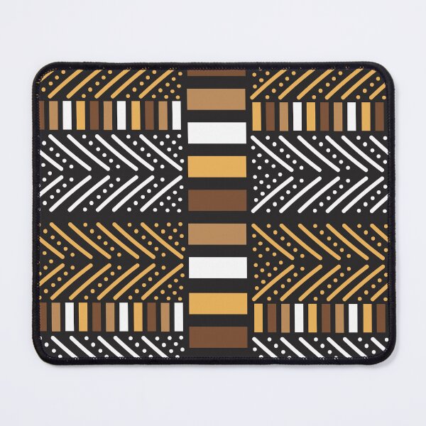 Item preview, Traditional Bogolan Pattern from Mali - Chic Ethnic Art designed and sold by Wolagno.