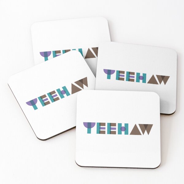 Item preview, YeeHaw Geometric Typography Art designed and sold by CLCCdesigns.