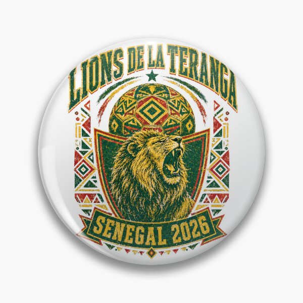 Item preview, Lions De La Teranga Senegal 2026 World Cup Soccer T-Shirt designed and sold by KickoffStudio.
