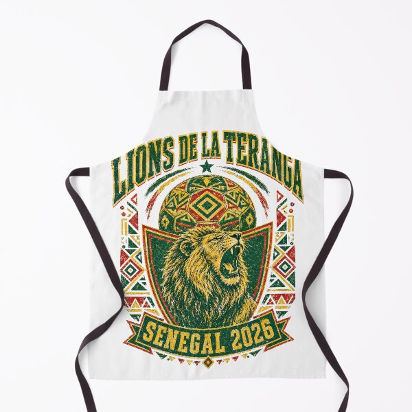 Item preview, Lions De La Teranga Senegal 2026 World Cup Soccer T-Shirt designed and sold by KickoffStudio.