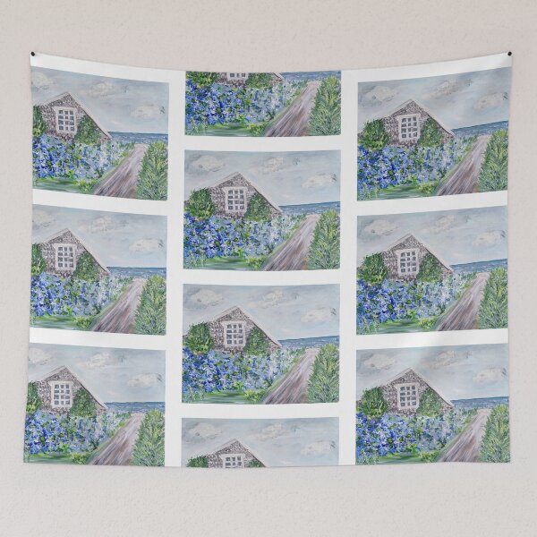 Item preview, Hydrangea By the Sea designed and sold by CleverlyInspired.
