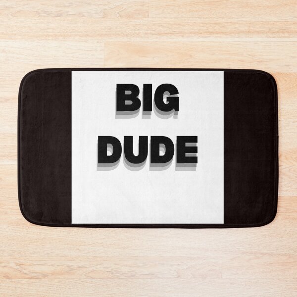 Item preview, BIG DUDE - Bold Shadow Typography designed and sold by VibeCheckVault.