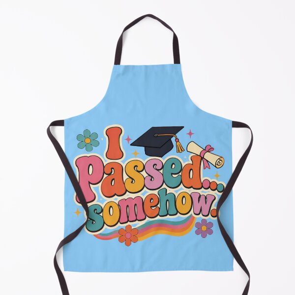 Item preview, I Passed Somehow Retro Graduation Funny Senior Design designed and sold by TheStephanieRome.