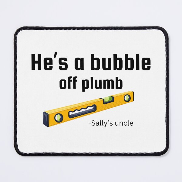 Item preview, He’s a Bubble Off Plumb | Funny Southern Saying T-Shirt designed and sold by BlushingOrange.