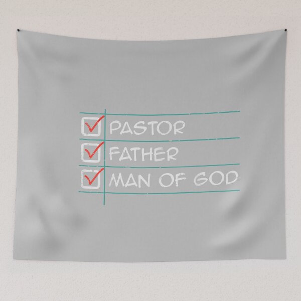 Item preview, Pastor Father Man of God Fathers Day Religious Christian Dad designed and sold by mjohnson9.