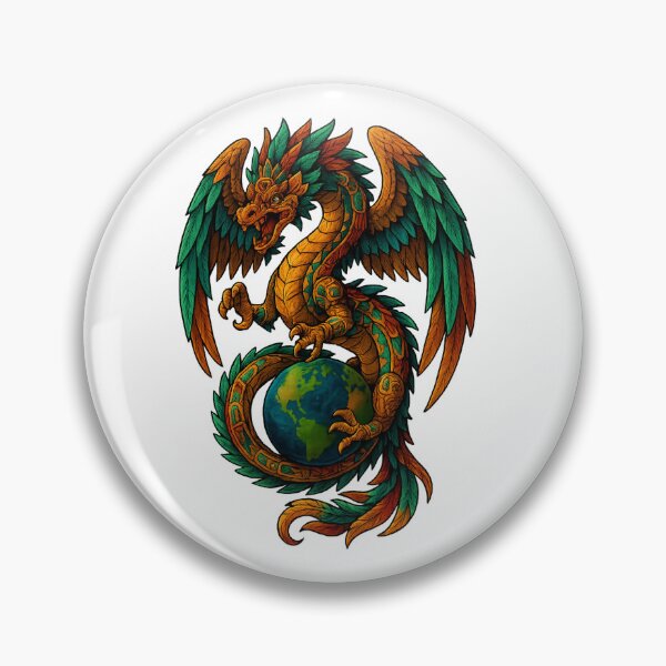 Item preview, World Serpent Guardian Dragon Fantasy T Shirt Design  designed and sold by madmattx.