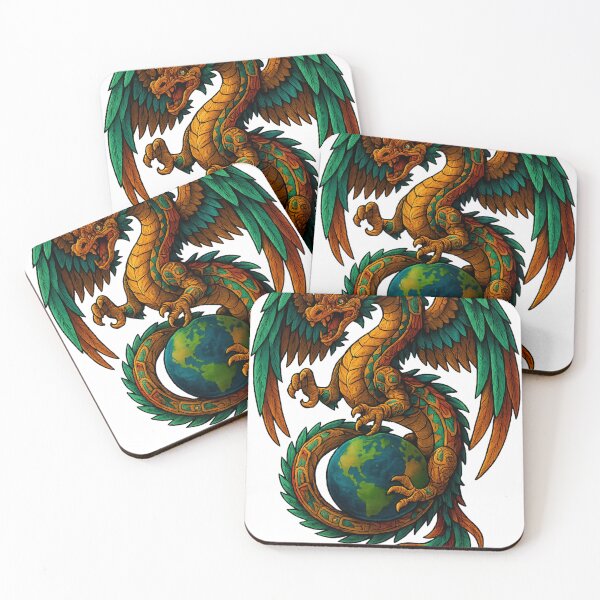 Item preview, World Serpent Guardian Dragon Fantasy T Shirt Design  designed and sold by madmattx.