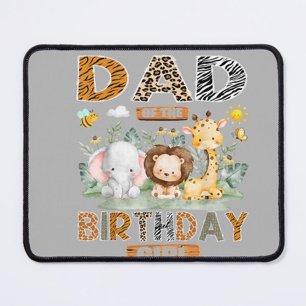 Item preview, Dad of The Birthday Girl Safari Jungle Wild Animals designed and sold by GreggRoss.