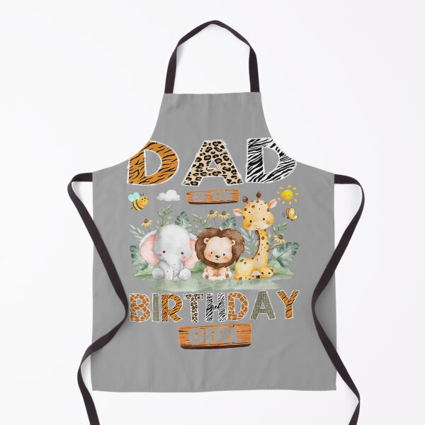 Item preview, Dad of The Birthday Girl Safari Jungle Wild Animals designed and sold by GreggRoss.