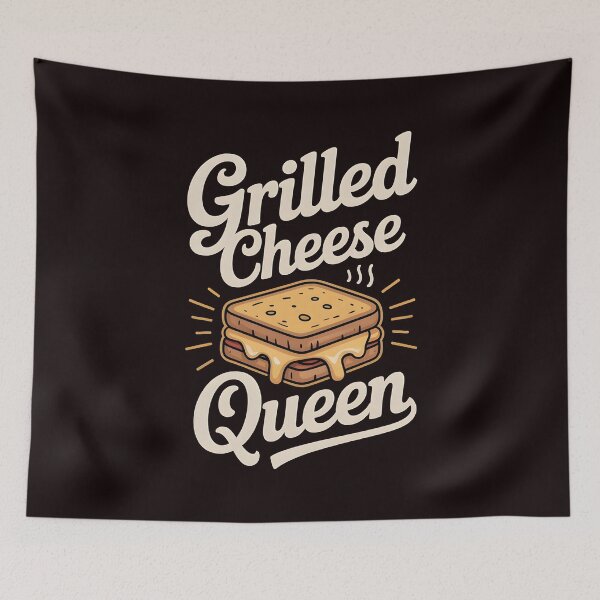 Item preview, Grilled Cheese Queen Queen of Grilled Cheese Apparel designed and sold by Redgiant87x.