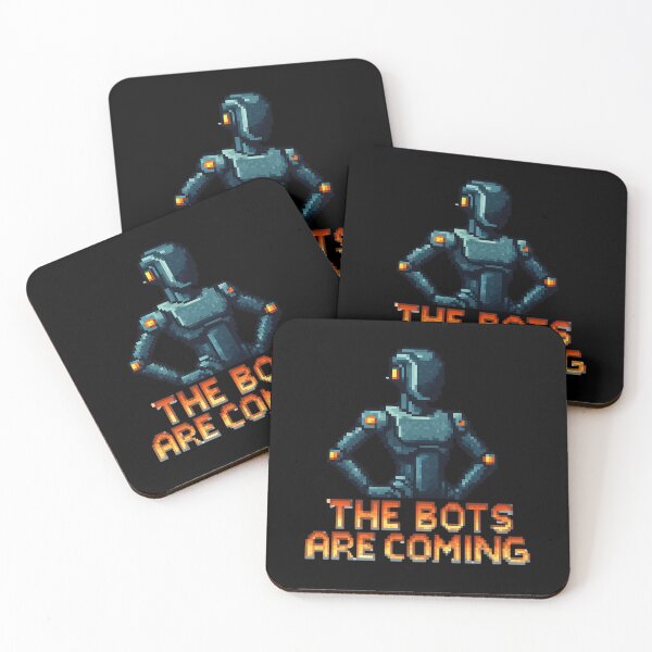 Item preview, Humanoid robot AI Robots Future Tech Design | The Bots Are Coming Futuristic  designed and sold by TEEJAMBOREE.