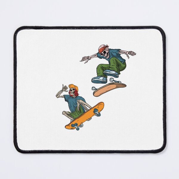 Item preview, Skateboarding Skeleton Characters Urban Street Art designed and sold by AchraffPrint.
