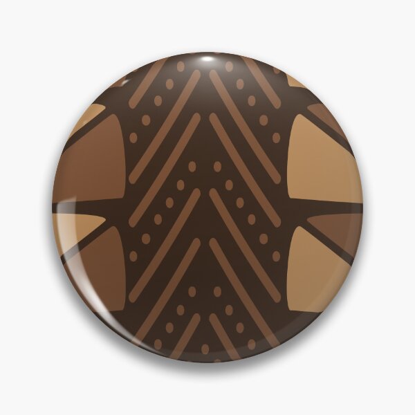 Item preview, Traditional Bogolan Pattern from Mali - Chic Ethnic Art designed and sold by Wolagno.