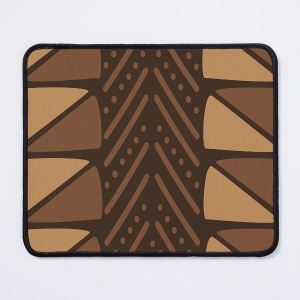 Item preview, Traditional Bogolan Pattern from Mali - Chic Ethnic Art designed and sold by Wolagno.