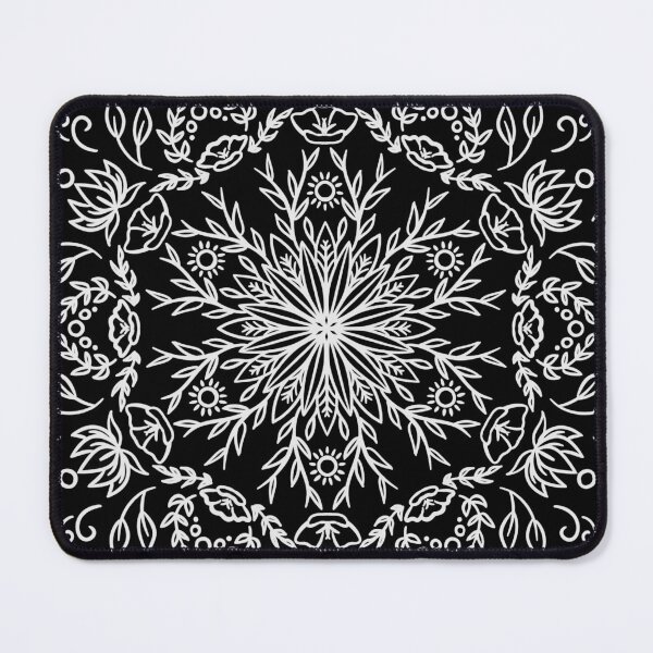 Item preview, Spring Blossom Mandala - White designed and sold by halconiandesign.