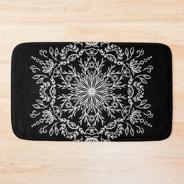 Item preview, Spring Blossom Mandala - White designed and sold by halconiandesign.