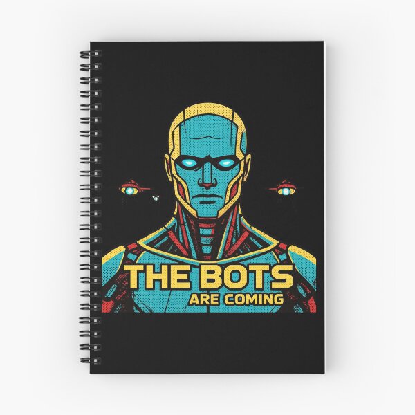 Item preview, Humanoid robot AI Robots Future Tech Design | The Bots Are Coming Futuristic  designed and sold by TEEJAMBOREE.