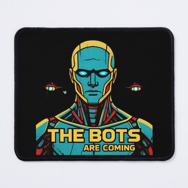 Item preview, Humanoid robot AI Robots Future Tech Design | The Bots Are Coming Futuristic designed and sold by TEEJAMBOREE.