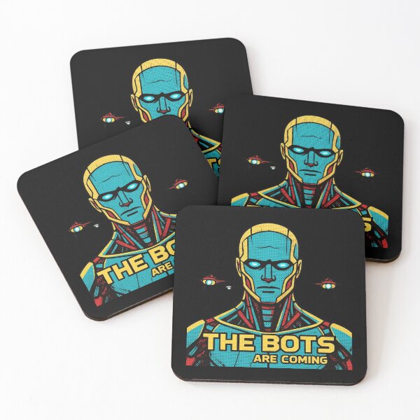 Item preview, Humanoid robot AI Robots Future Tech Design | The Bots Are Coming Futuristic  designed and sold by TEEJAMBOREE.