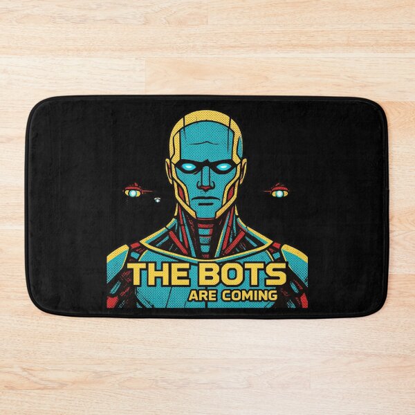 Item preview, Humanoid robot AI Robots Future Tech Design | The Bots Are Coming Futuristic  designed and sold by TEEJAMBOREE.