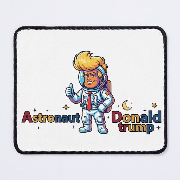 Item preview, Stylized Pop-Art Astronaut Politician Caricature designed and sold by Thanabordee.